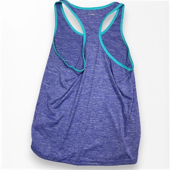 Adidas Climalite Purple‎ Blue Racerback Tank Size Small - Picture 5 of 7